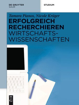 cover image of Erfolgreich recherchieren--Wirtschaftswissenschaften